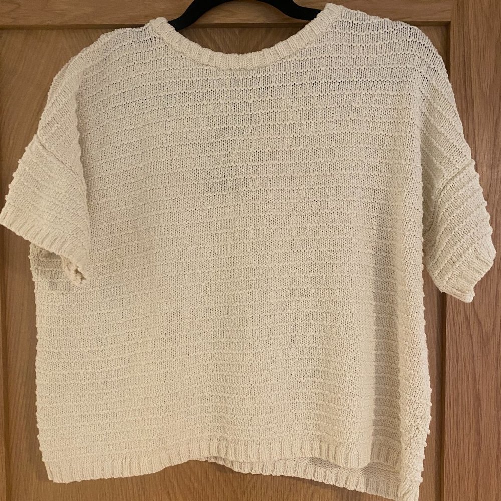 Madewell short sleeve sweater